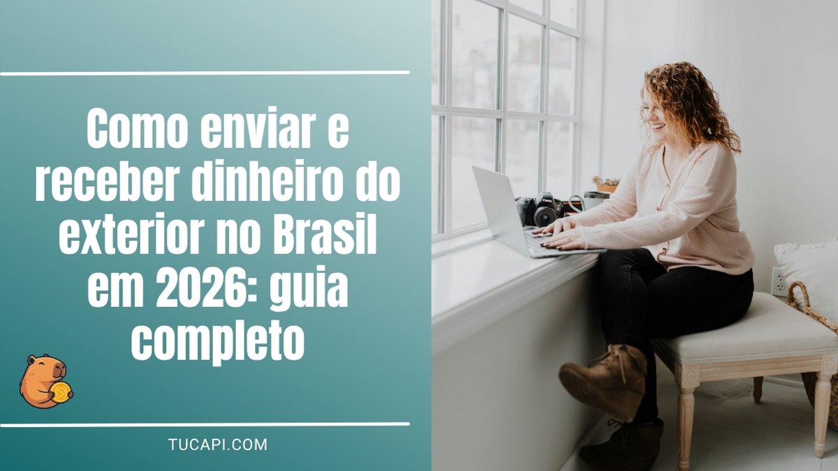 Como enviar e receber dinheiro do exterior no Brasil em 2026: guia completo