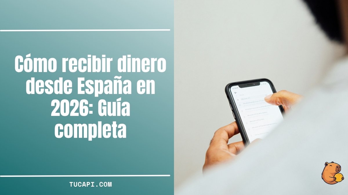 Cómo recibir dinero desde España en 2026: Guía completa