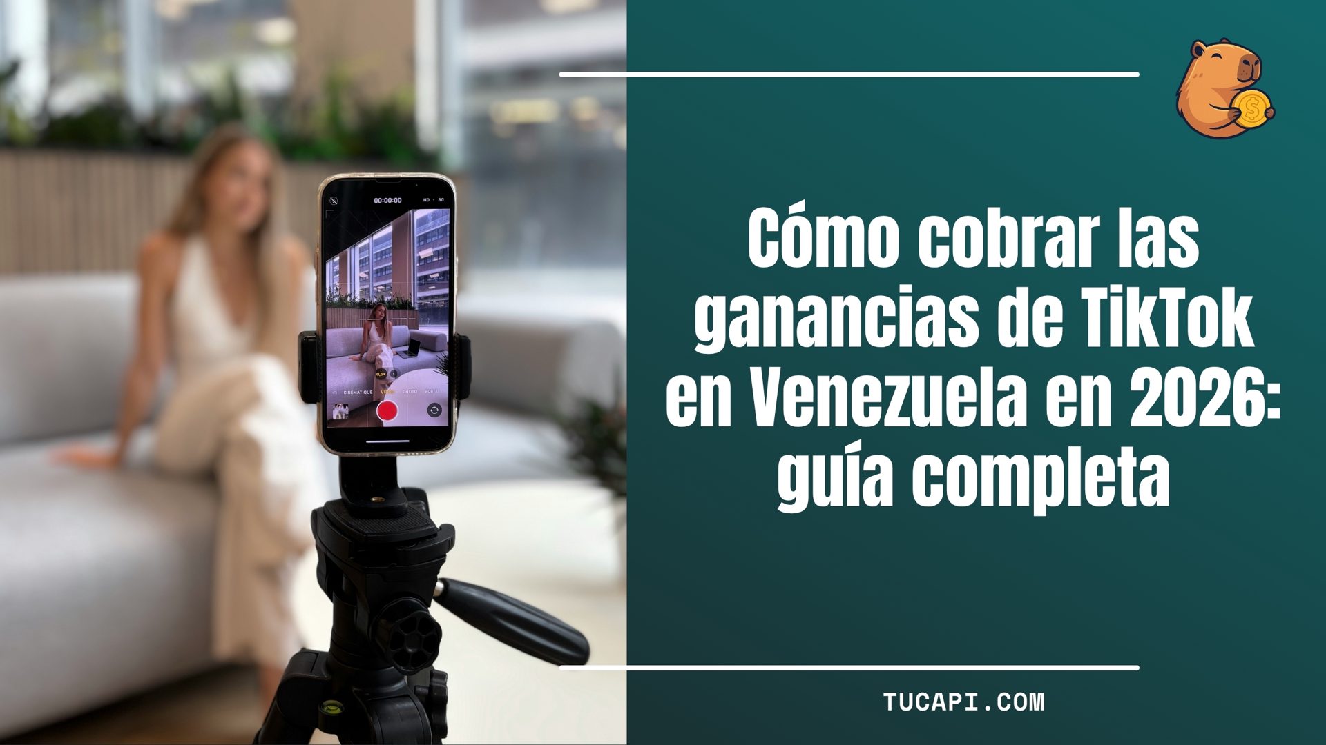 Cómo cobrar las ganancias de TikTok en Venezuela en 2026: guía completa